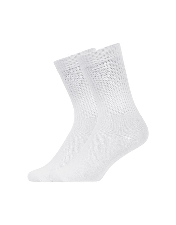 Tennissocken Crew 2er-Set I White