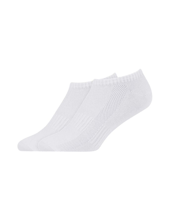 Socken Invisible 2er-Set I White