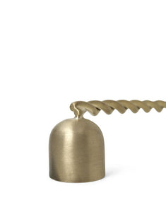 Kerzenlöscher Twist I Brass