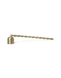 Kerzenlöscher Twist I Brass