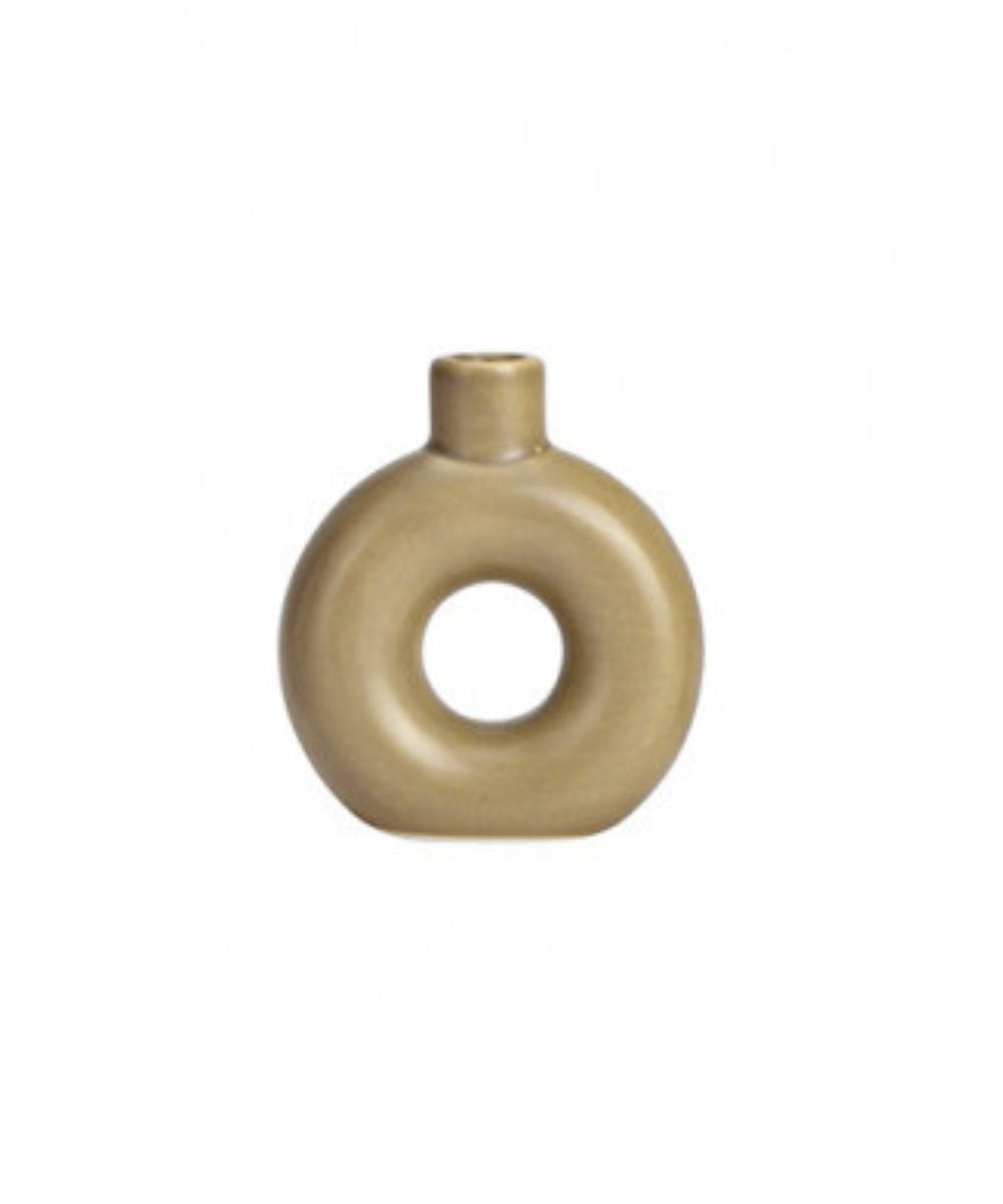 Vase Mini Circle I Brown