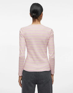 Longsleeve Shirt Amelie I Orchid/Birch