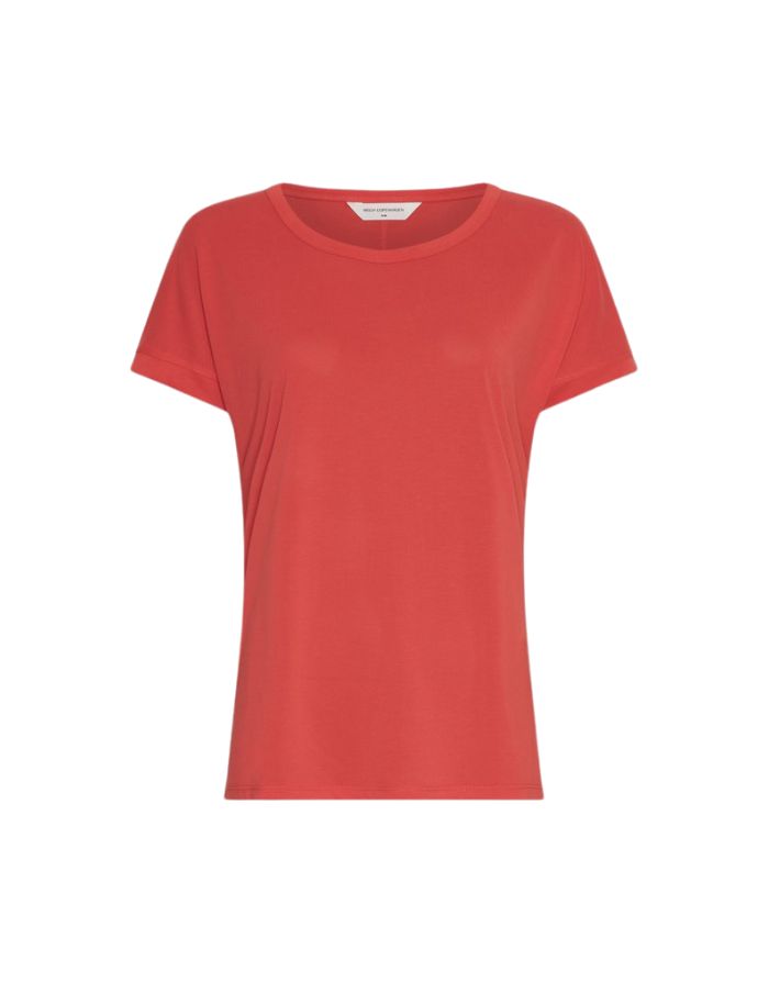 T-Shirt Fenya Modal I Flame Scarlet