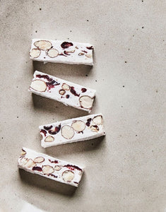 Soft Nougat I Cranberries