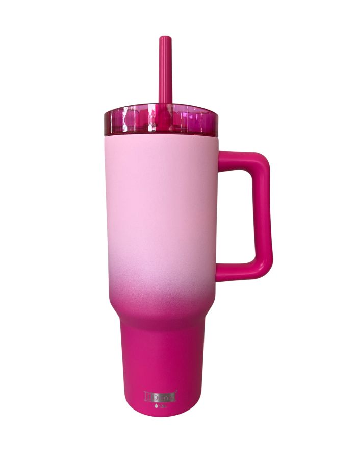 To Go Becher mit Henkel I Rosa