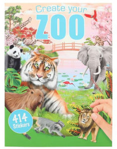 Stickerbuch I Create your Zoo