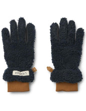 Laden Sie das Bild in den Galerie-Viewer, Handschuhe Demi Pile I Classic Navy/Golden Caramel
