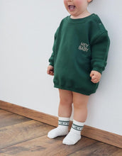 Laden Sie das Bild in den Galerie-Viewer, Socken Hey Baby I Milk/Green
