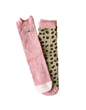 Laden Sie das Bild in den Galerie-Viewer, Socken 2er-Set I Clara Cat Leopard
