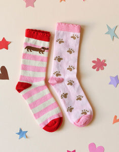 Socken 2er-Set I Sausage Dog