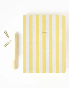 Notizbuch I Fabrique Stripes/Yellow