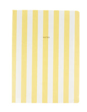 Laden Sie das Bild in den Galerie-Viewer, Notizbuch I Fabrique Stripes/Yellow
