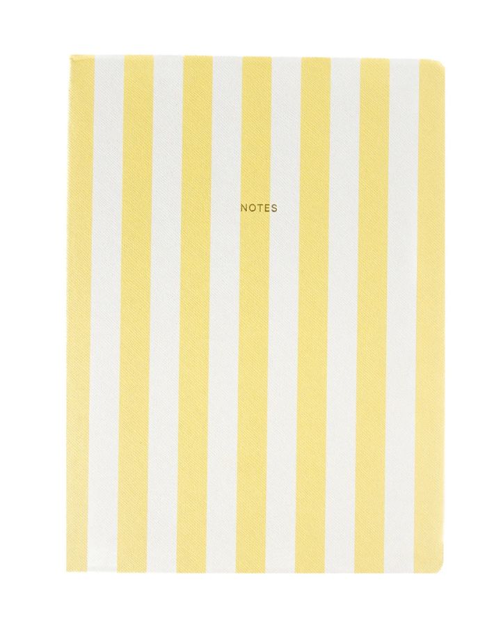 Notizbuch I Fabrique Stripes/Yellow