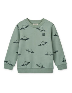 Sweatshirt Thora I Planets/Peppermint