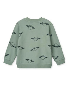 Sweatshirt Thora I Planets/Peppermint